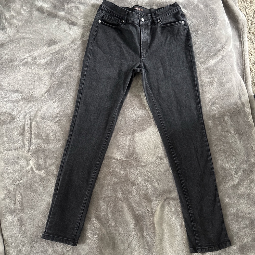 J. McLaughlin Charcoal Skinny Jeans